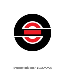 es letter vector logo