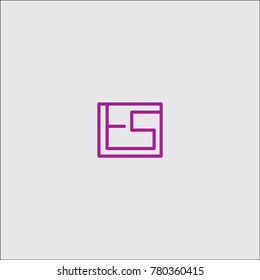 ES logo concept for your business