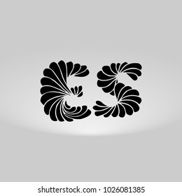ES Logo, Decorative, Romantic