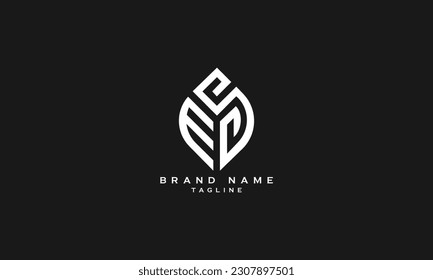 ES, SE, Abstract initial monogram letter alphabet logo design