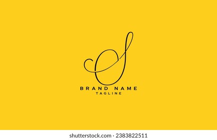 ES, SE, Abstract initial monogram letter alphabet logo design