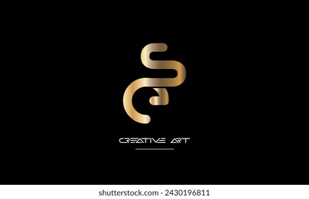 ES, SE, E, E abstract letters logo monogram