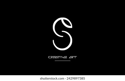 ES, SE, E, S abstract letters logo monogram