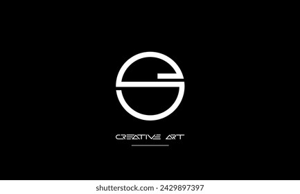 ES, SE, E, S abstract letters logo monogram