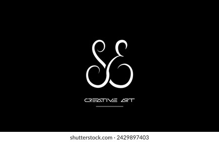 ES, SE, E, S abstract letters logo monogram