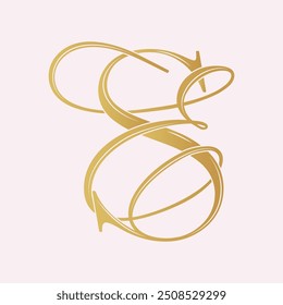 ES, SE, logo ES, Letter ES ,monogram ES, vector, logo, Wedding Monogram Initials, Wedding Logo,Wedding Monogram,Logo Design