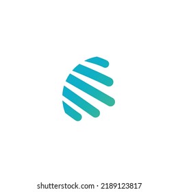 ES technology initials logo icon illustration