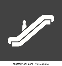 Escalator, airport, elevator