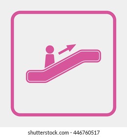 Escalator up Icon.