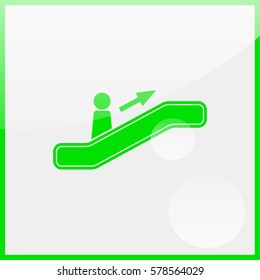 Escalator up Icon.