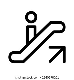 icono de escalador o logotipo símbolo de signo aislado ilustración vectorial - iconos vectoriales de estilo negro de alta calidad
