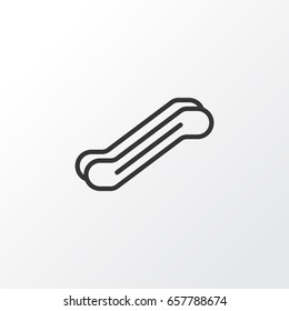 Escalator Icon Symbol. Premium Quality Isolated Stair Lift Element In Trendy Style.