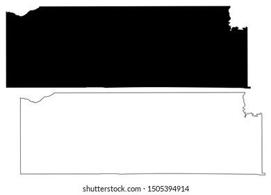 Escambia County, Alabama (Counties in Alabama, United States of America,USA, U.S., US) map vector illustration, scribble sketch Escambia map