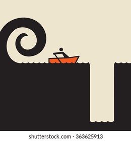 escape from dangerous situation