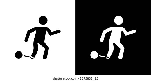 Elemento de diseño de concepto de icono de escape. iconos de pictograma.