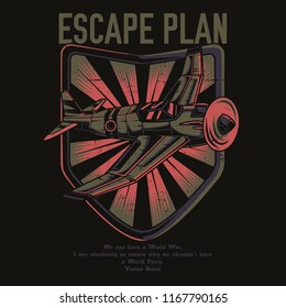 Escape Plan Illustration