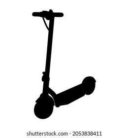 E-scooter icon. Motorized or electric scooter. Vector Illustration