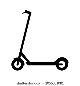 E-scooter icon. Motorized or electric scooter. Vector Illustration