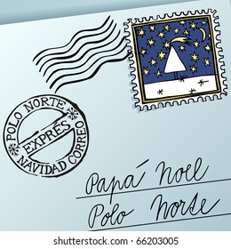 Escrito para Papa Noel, letter for Papa Noel