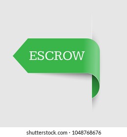 Escrow place storage. Third party on behalf of other people.  How it works. Often used in real estate.