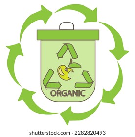 ESG Ecology illustration for Environmental friendly template, Sustainability eco  is a clean planet.Sustainability, ecology or renewable, energy to save.Earth Day.