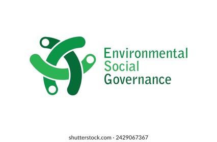 esg icons on white background