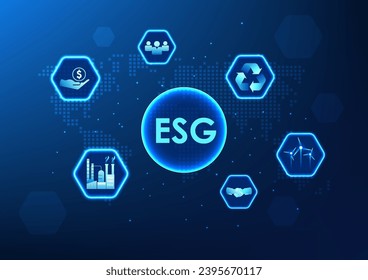 ESG technology is at the front of the world map. It is an investment that is popular all over the world. It is an investment in business, environment, society and good governance.