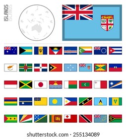 E-shop miniature flags. Sovereign Islands