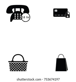 e-shopping icon set
