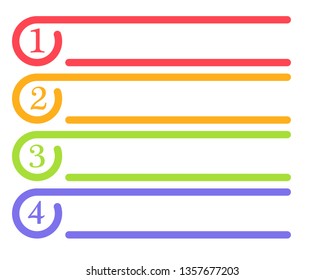 esign template / can be used for infographics / numbered banners / graphic or website layout vector