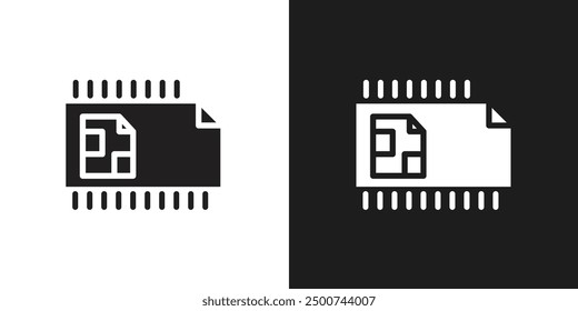 ESIM-Symbol: Kunstvektor