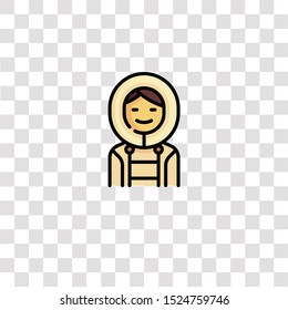 eskimo icon sign and symbol. eskimo color icon for website design and mobile app development. Simple Element from arctic collection for mobile concept and web apps icon.