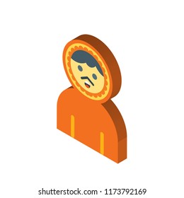 Eskimo isometric left top view 3D icon