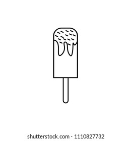 Eskimo on a stick, ice cream sign
