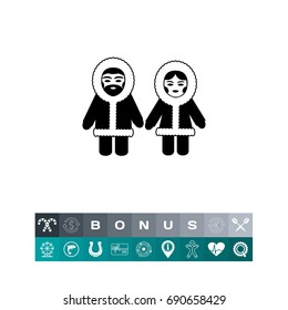 Eskimo simple icon