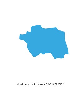eskisehir region map, turkey country