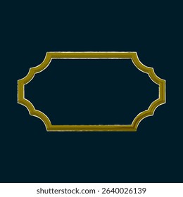 Eslimi Tazhib Iranian Art Design Text Box Floral