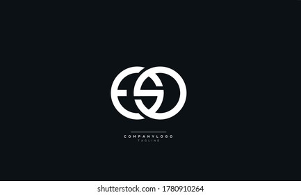 ESO Letter Business Logo Design Alphabet Icon Vector Symbol