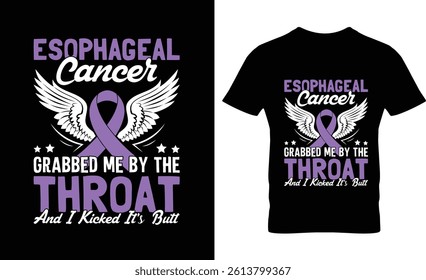 Esophagus Cancer Kicked It's Butt Esophageal Cancer T-Shirt