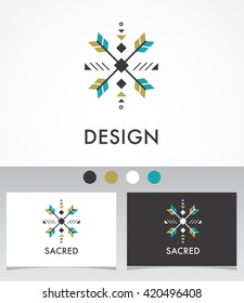 Esoteric, Alchemy, boho, bohemian sacred geometry, tribal and Aztec, sacred geometry, mystic shapes, symbol and icon