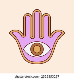 Esoteric Element Icon Illustration Flat Design Style