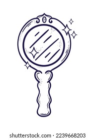 esoteric handle mirror accessory icon