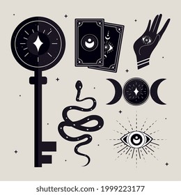 esoteric key and icon set