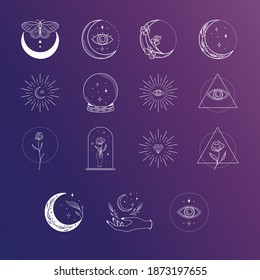 Esoteric logo designs and templates collection