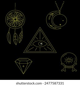 Esoteric symbols, magical and alchemical
