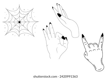 Esoteric Symbols Vector Occultism Esoteric Symbols Helloween