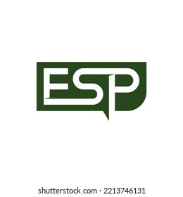 Vector de logotipos de empresas y empresas ESP Corporation