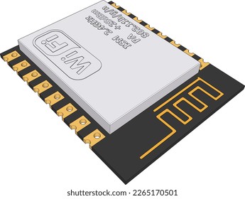 ESP8266 WiFi Module es un SOC independiente con una pila de protocolos TCPIP integrada que puede proporcionar a cualquier microcontrolador acceso a su red WiFi. Vacante 3D