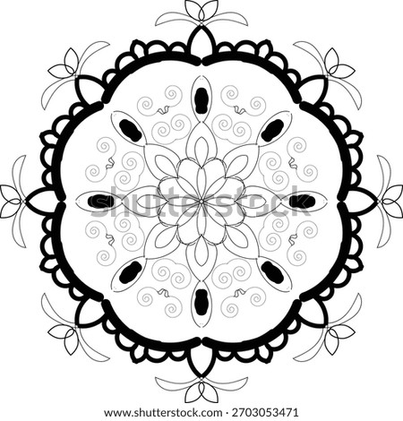 
It is especially popular for mandala icon design wellness, art, or spiritual apps.