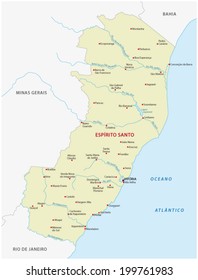 espirito santo map